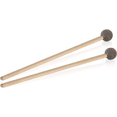 Classic Cantabile MG2218F Par De Baquetas Para Glockenspiel, Mango De Arce Cabeza Redonda De Fieltro, Longitud Total: 22 cm, Diámetro De La Cabeza: 18 mm, Diámetro Del Mango: 6 mm Classic Cantabile MG2218F Par De Baquetas Para Glockenspiel, Mango De Arce Cabeza Redonda De Fieltro, Longitud Total: 22 cm, Diámetro De La Cabeza: 18 mm, Diámetro Del Mango: 6 mm
