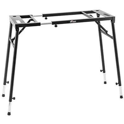 Tiger Soporte ajustable para teclados y para mezcladores marca Negro Soporte de superficie plana para teclados y mezcladores Tiger Soporte ajustable para teclados y para mezcladores marca Negro Soporte de superficie plana para teclados y mezcladores