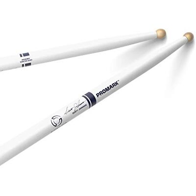 Promark Drum Sticks Scott Johnson Drumsticks Drum Sticks Set Wood Tip Painted White Hickory Drumsticks Consistent Weight and Pitch 1 Pair Promark Drum Sticks Scott Johnson Drumsticks Drum Sticks Set Wood Tip Painted White Hickory Drumsticks Consistent Weight and Pitch 1 Pair