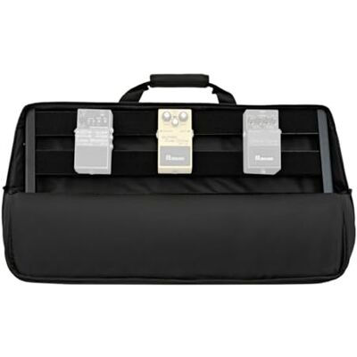 gear4music Guitarra Efectos Pedal Board Gig Bag 63cm x 33cm x 10cm Acolchado 5mm protege sus pedales, se adapta hasta 63x33x10cm, tela de poliéster duradera, cremallera y asa robustas gear4music Guitarra Efectos Pedal Board Gig Bag 63cm x 33cm x 10cm Acolchado 5mm protege sus pedales, se adapta hasta 63x33x10cm, tela de poliéster duradera, cremallera y asa robustas