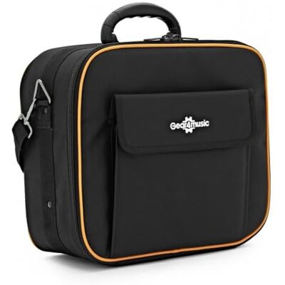 gear4music Bolsa doble para pedales de 38 x 32 x 15cm Tres compartimentos internos más bolsillo externo, protección duradera para su doble pedal gear4music Bolsa doble para pedales de 38 x 32 x 15cm Tres compartimentos internos más bolsillo externo, protección duradera para su doble pedal