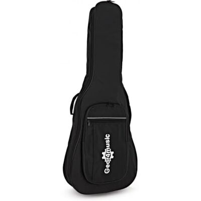 gear4music Funda de Guitarra Acústica/Clásica 3/4 Acolchada Se adapta a guitarras clásicas y acústicas 3/4, correa y asa ajustables, bolsillo delantero para accesorios gear4music Funda de Guitarra Acústica/Clásica 3/4 Acolchada Se adapta a guitarras clásicas y acústicas 3/4, correa y asa ajustables, bolsillo delantero para accesorios