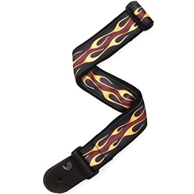 D'Addario Hot Rod Flame, Red D'Addario Hot Rod Flame, Red