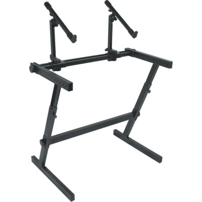 QUIK LOK Z / 726 Doble Nivel Altura Z-Style ajustable del teclado del soporte QUIK LOK Z / 726 Doble Nivel Altura Z-Style ajustable del teclado del soporte