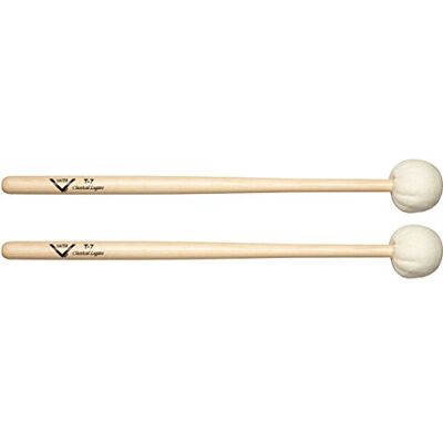 Vater Baqueta para timbal (16.0 pulgadas de longitud), color madera Vater Baqueta para timbal (16.0 pulgadas de longitud), color madera