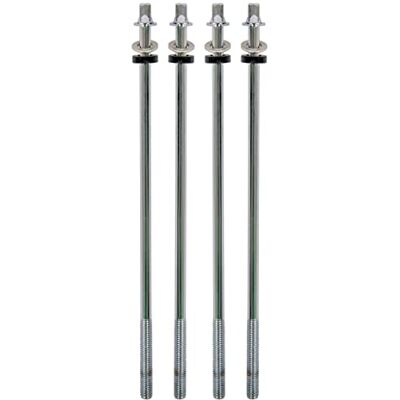 Latin Percussion LP Tornillos de afinación Brazilian Caixa LP3212, 4 pcs Cromo Latin Percussion LP Tornillos de afinación Brazilian Caixa LP3212, 4 pcs Cromo