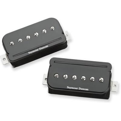Seymour Duncan SHPR-1 Juego de pastillas para guitarra eléctrica (humbucker), color negro Seymour Duncan SHPR-1 Juego de pastillas para guitarra eléctrica (humbucker), color negro