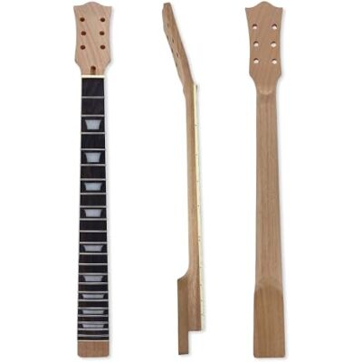 yinfente Mango de guitarra (22 trastes, 62,9 cm, caoba y palo de rosa yinfente Mango de guitarra (22 trastes, 62,9 cm, caoba y palo de rosa