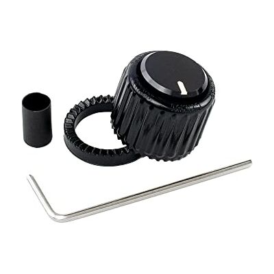 Waves D'Addario LokNob Large Black Waves D'Addario LokNob Large Black