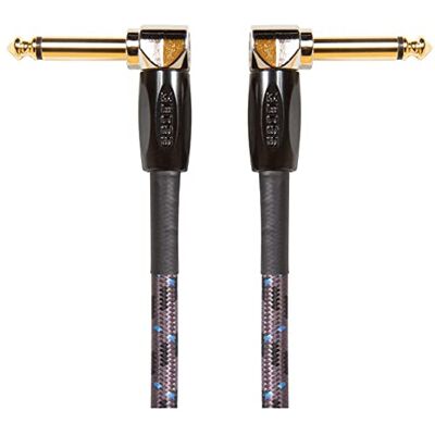 Boss BIC-3AA Patch/Pedal, Guitar, Bass and Instrument Cable. Angled 1/4-inch connectors, 3 ft./1 m length. Boss BIC-3AA Patch/Pedal, Guitar, Bass and Instrument Cable. Angled 1/4-inch connectors, 3 ft./1 m length.