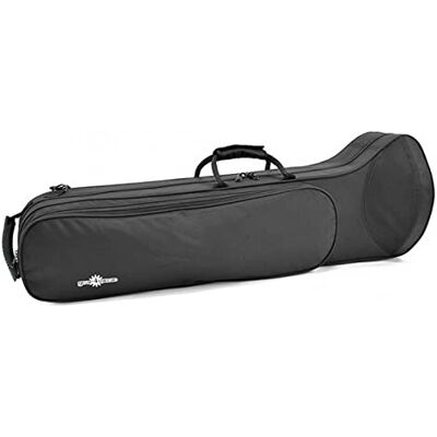 gear4music Estuche de Espuma para Trombón Tenor, Carcasa de espuma ligera pero protectora, compartimento interno para accesorios, gran bolsillo externo extra gear4music Estuche de Espuma para Trombón Tenor, Carcasa de espuma ligera pero protectora, compartimento interno para accesorios, gran bolsillo externo extra