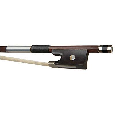 Stentor Cello Bow, fuerte palo de madera redondo, rana de ébano, tamaño 1/8 Stentor Cello Bow, fuerte palo de madera redondo, rana de ébano, tamaño 1/8
