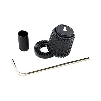 Waves D'Addario LokNob Small Black Waves D'Addario LokNob Small Black