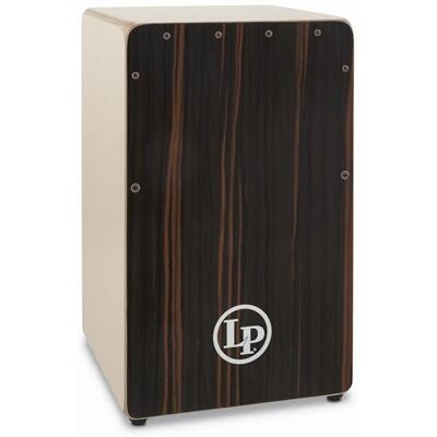 Latin Percussion Woodshop Cajón, Abedul Raro Acabado Ébano Latin Percussion Woodshop Cajón, Abedul Raro Acabado Ébano