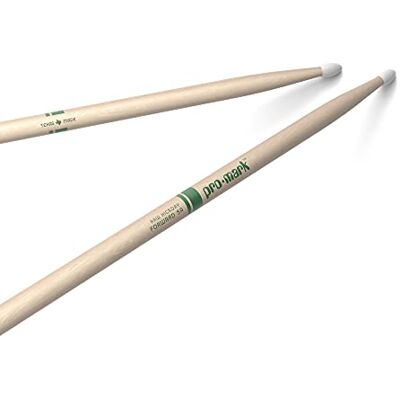 Promark Classic Forward 5A Baquetas, Punta de Nailon Promark Classic Forward 5A Baquetas, Punta de Nailon