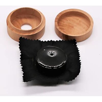 soundman Colofonia para violonchelo – Rosa oscura – ideal para violonchelo – en estuche de madera – también adecuado para violín, viola y contrabajo soundman Colofonia para violonchelo – Rosa oscura – ideal para violonchelo – en estuche de madera – también adecuado para violín, viola y contrabajo