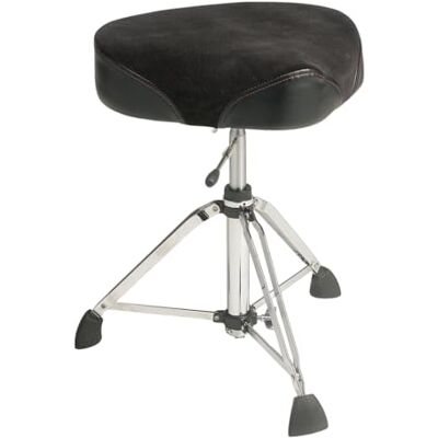Gibraltar Taburete de Tambor, Taburete de Tambor Serie 9000 Moto Hydraulic Pro Series, 9808HM (Diámetro: 44cm, Base de Doble puntal, Ajuste de Altura hidráulico, pies de Goma 'Super Foot') Gibraltar Taburete de Tambor, Taburete de Tambor Serie 9000 Moto Hydraulic Pro Series, 9808HM (Diámetro: 44cm, Base de Doble puntal, Ajuste de Altura hidráulico, pies de Goma 'Super Foot')
