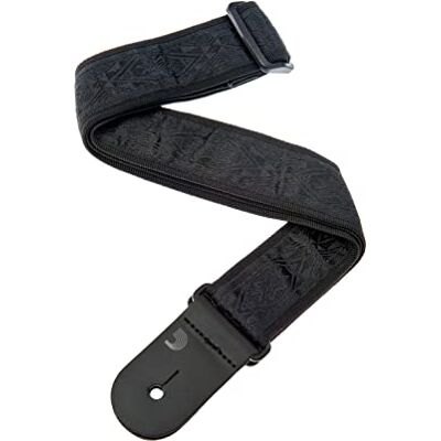 Waves Textures Black Satin Correa de guitarra, bajo Waves Textures Black Satin Correa de guitarra, bajo