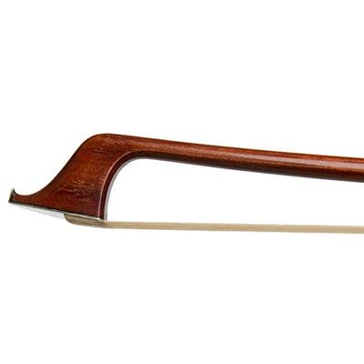 Stentor Arco para violonchelo, Palo Pernambuco, Rana de ébano montada en plata, modelo Tubbs Stentor Arco para violonchelo, Palo Pernambuco, Rana de ébano montada en plata, modelo Tubbs
