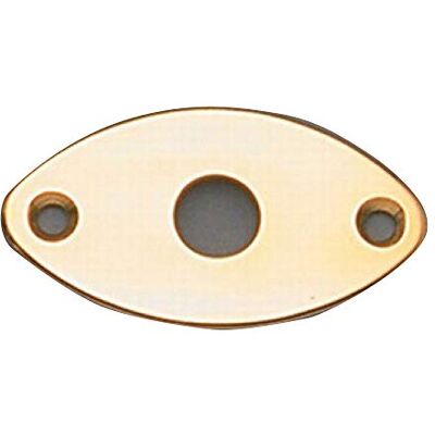 Allparts All Parts 0615 Gold Football Jackplate Allparts All Parts 0615 Gold Football Jackplate
