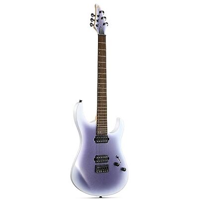 Donner Solid Body Guitarra eléctrica (metal, 39 pulgadas, con pastillas H-H, cuerdas, correa, cable, amortiguador de cuerdas para los amantes de la música rock, (Violeta Degradado) Donner Solid Body Guitarra eléctrica (metal, 39 pulgadas, con pastillas H-H, cuerdas, correa, cable, amortiguador de cuerdas para los amantes de la música rock, (Violeta Degradado)