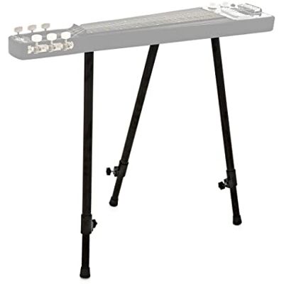 gear4music Lap Steel Soporte de guitarra Altura ajustable Soporte lap steel ajustable en altura, ajuste fácil con marcadores de pata, se extiende de 530mm a 920mm gear4music Lap Steel Soporte de guitarra Altura ajustable Soporte lap steel ajustable en altura, ajuste fácil con marcadores de pata, se extiende de 530mm a 920mm
