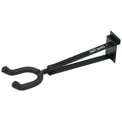 QUIK LOK Sbg14L Soporte guitarra, 24.5 cm, negro QUIK LOK Sbg14L Soporte guitarra, 24.5 cm, negro