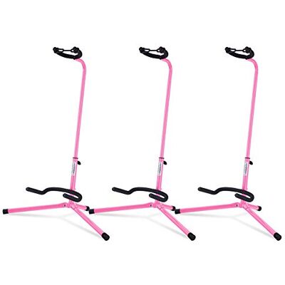 Classic Cantabile 3x Soporte para guitarra GS-30 PK Rosa Classic Cantabile 3x Soporte para guitarra GS-30 PK Rosa