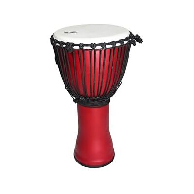 TOCA Freestyle Djembe afinado con cuerda rojo mate brillante 12" TOCA Freestyle Djembe afinado con cuerda rojo mate brillante 12"