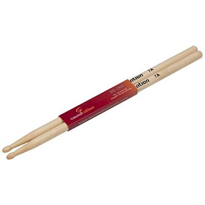 Soundsation par baquetas 7 A punta madera sd-7aw Soundsation par baquetas 7 A punta madera sd-7aw