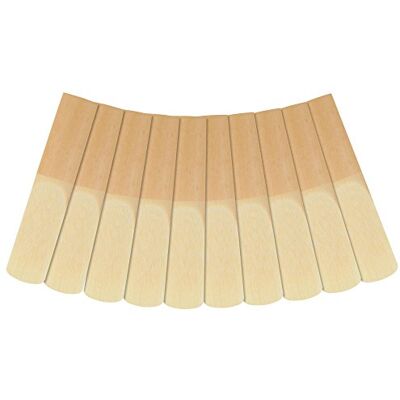 Classic Cantabile Paquete de 10 Cañas para Saxofón Tenor Grosor 2, 5 Afinación: Bb, Corte alemán, Especialmente adecuado para big band y jazz, Buena respuesta y fácil ataque, Duradero, 5 x 8 x 1 Classic Cantabile Paquete de 10 Cañas para Saxofón Tenor Grosor 2, 5 Afinación: Bb, Corte alemán, Especialmente adecuado para big band y jazz, Buena respuesta y fácil ataque, Duradero, 5 x 8 x 1
