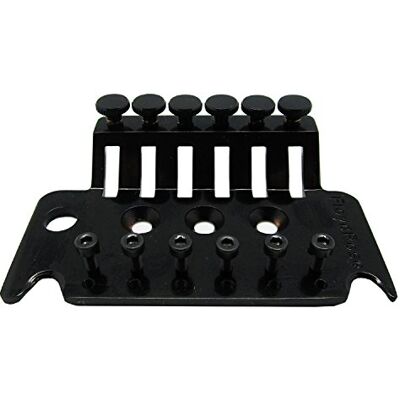 Floyd Rose Placa base de trémolo original, color negro Floyd Rose Placa base de trémolo original, color negro