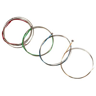 Classic Cantabile Cuerdas Para Cello CL-34 Tamaño 3/4, Superficie lisa Enrollado redondo, Cada cuerda en funda individual etiquetada, Cuerdas de acero entorchadas para cello de Classic Cantabile Cuerdas Para Cello CL-34 Tamaño 3/4, Superficie lisa Enrollado redondo, Cada cuerda en funda individual etiquetada, Cuerdas de acero entorchadas para cello de