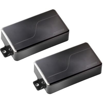 Fishman Humbucker para guitarra, Set de pastillas eléctricas Fluence Signature Herman Li Negro níquel (EFI ) Fishman Humbucker para guitarra, Set de pastillas eléctricas Fluence Signature Herman Li Negro níquel (EFI )