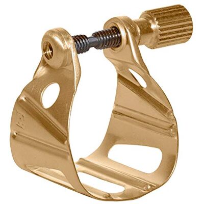 BG Ligadura Jazz dorada boquilla metal saxo alto/tenor BG Ligadura Jazz dorada boquilla metal saxo alto/tenor