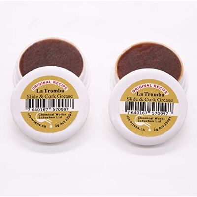 soundman Paño de microfibra + 2 x Grasa para varas de afinación La Tromba/grasa para corcho, util para todo tipo de intrumentos como: trompeta, trompa, bombardino, tuba, clarinete,etc soundman Paño de microfibra + 2 x Grasa para varas de afinación La Tromba/grasa para corcho, util para todo tipo de intrumentos como: trompeta, trompa, bombardino, tuba, clarinete,etc