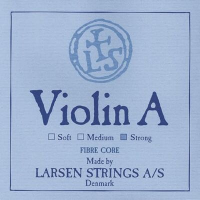 LARSEN STRINGS cuerdas para violín Original Synthetic,Fibre Core A Alu fuerte LARSEN STRINGS cuerdas para violín Original Synthetic,Fibre Core A Alu fuerte