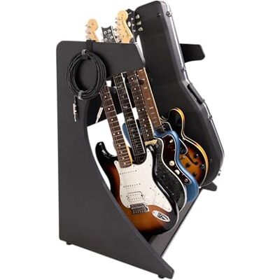Gator Frameworks Elite Soporte para 5 guitarras eléctricas o acústicas, color negro Gator Frameworks Elite Soporte para 5 guitarras eléctricas o acústicas, color negro