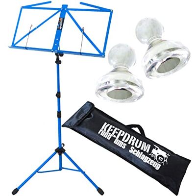keepdrum mus3bl atril azul + Funda + 2 imanes keepdrum mus3bl atril azul + Funda + 2 imanes