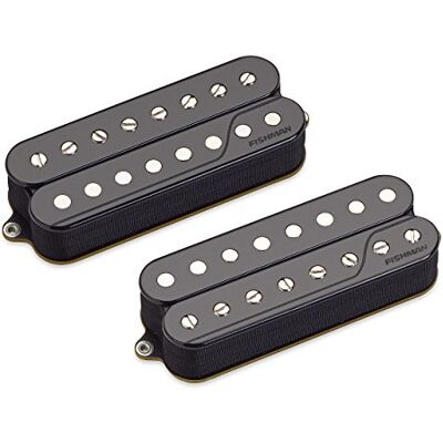 Fishman Set de pastillas eléctricas Fluence Classic Humbucker Open Core para 8 cuerdas Negro Fishman Set de pastillas eléctricas Fluence Classic Humbucker Open Core para 8 cuerdas Negro