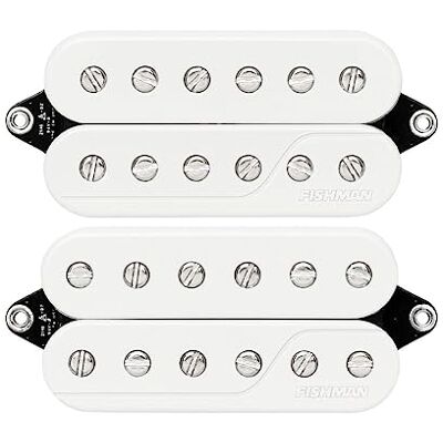 Fishman , Pastillas guitarra eléctrica Set pastillas guitarra eléctrica Fluence Signature Tim Henson Blanco Fishman , Pastillas guitarra eléctrica Set pastillas guitarra eléctrica Fluence Signature Tim Henson Blanco