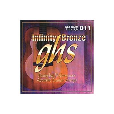 GHS Strings GHS Infinity Bronze, extra light GHS Strings GHS Infinity Bronze, extra light
