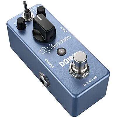 Donner Overdrive Pedal de Efectos para Guitarra Blues Drive Overdrive Sobremarcha True Bypass Donner Overdrive Pedal de Efectos para Guitarra Blues Drive Overdrive Sobremarcha True Bypass