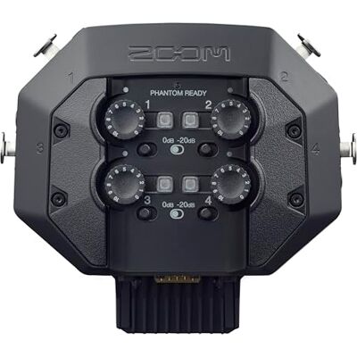Zoom Extensión con 4 entradas XLT/TRS para H8 Zoom Extensión con 4 entradas XLT/TRS para H8