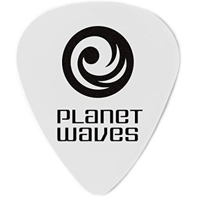 Waves 10pieza(s) Celuloide Blanco púa Púas (Celuloide, Blanco, Monótono, Estándar, Light/thin, 0,5 mm) Waves 10pieza(s) Celuloide Blanco púa Púas (Celuloide, Blanco, Monótono, Estándar, Light/thin, 0,5 mm)
