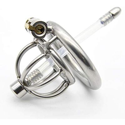 Vibe Productos íntimos e interesantes para adultos, jaula de acero inoxidable para hombre con pinchos, anillo de bloqueo discreto, funda de sonido, juguetes de privacidad para hombres Vibe Productos íntimos e interesantes para adultos, jaula de acero inoxidable para hombre con pinchos, anillo de bloqueo discreto, funda de sonido, juguetes de privacidad para hombres