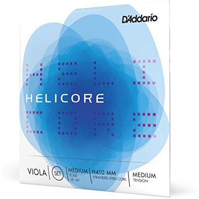 D'Addario Helicore Medium Scale Medium Tension Viola String Set, 0.11 in*4.4 in*0.5 in D'Addario Helicore Medium Scale Medium Tension Viola String Set, 0.11 in*4.4 in*0.5 in