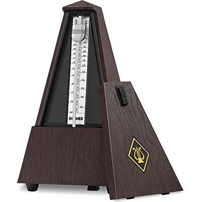 Donner DPM-1 Metrónomo Mecánico para Piano/Violín/Guitarra/Bajos e Instrumentos de Viento Donner DPM-1 Metrónomo Mecánico para Piano/Violín/Guitarra/Bajos e Instrumentos de Viento