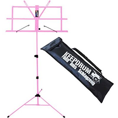keepdrum mus2 PK Ordenador staender – Atril Rosa Rosa Fácil montaje kindgerecht Bolsa keepdrum mus2 PK Ordenador staender – Atril Rosa Rosa Fácil montaje kindgerecht Bolsa