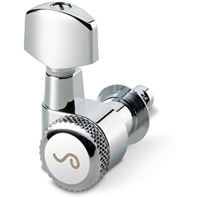 Schaller M6 PIN SMB SL Lock MECÁNICA Juego de mecanismos de sujeción para guitarra eléctrica, acabado cromado, Schaller M6 PIN SMB SL Lock MECÁNICA Juego de mecanismos de sujeción para guitarra eléctrica, acabado cromado,
